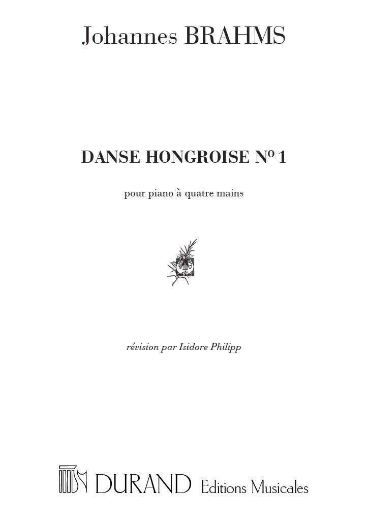 Danses Hongroises N 1 4 Mains